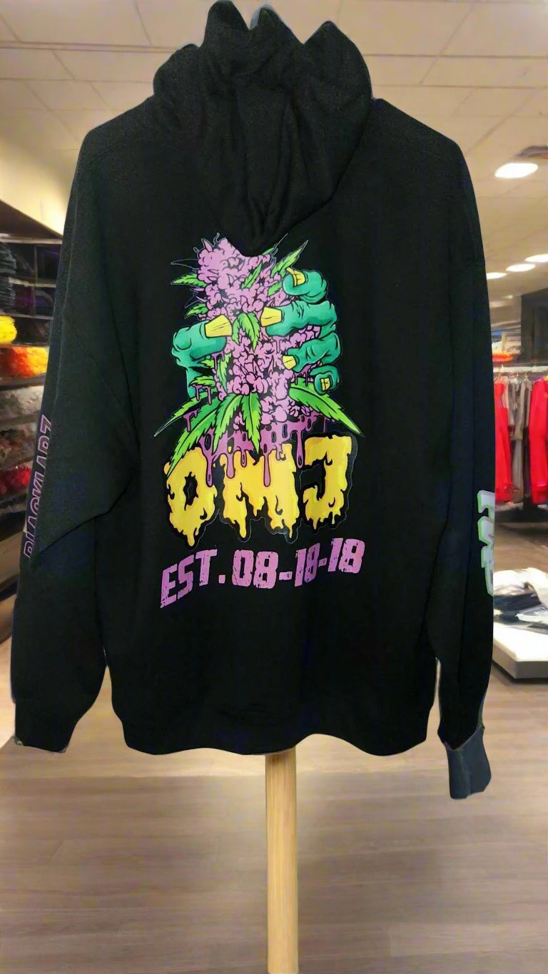OMJ Black Labz Sweat Set-Black
